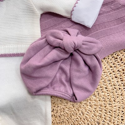  Saída de Maternidade Lara - Lilás